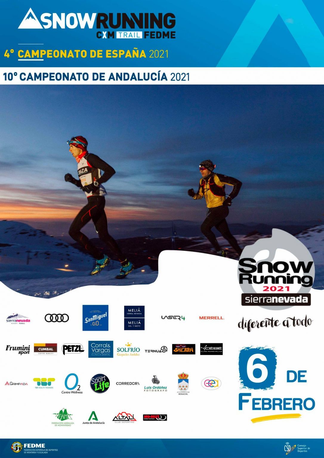 GEA Granada colabora en la Snow Runnig 2021 - GEA - Asociación de Voluntariado